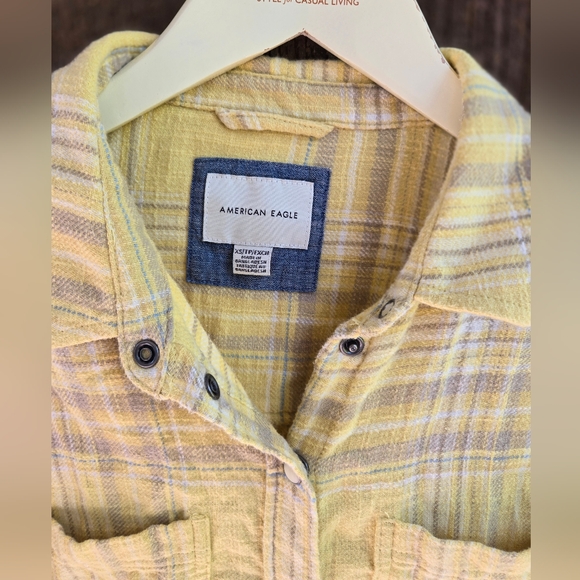 American Eagle 'oversized' button-up - Picture 3 of 6